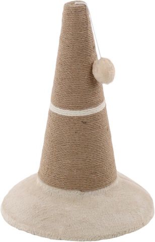 Cono rascador Eddie marrón/blanco 33*45cm PVP: 30€