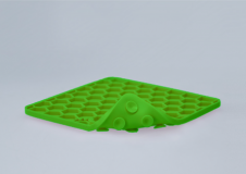 Eat Slow alfombrilla de lamer lick mat VERDE