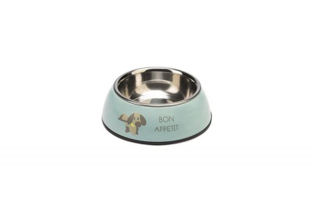 Comedero para cachorro DROPPY verde 14cm 160ml