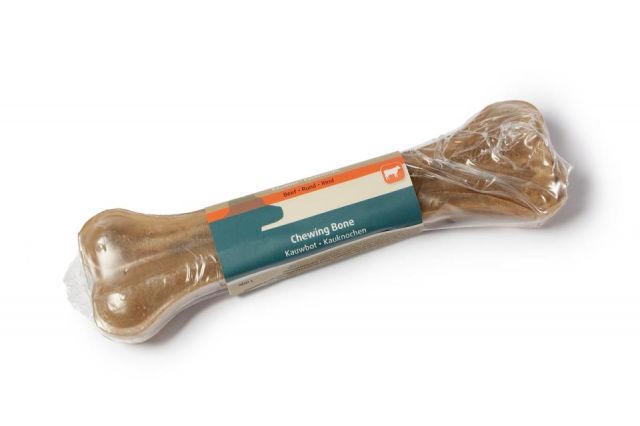 Hueso de piel masticable 21cm - 1 unid